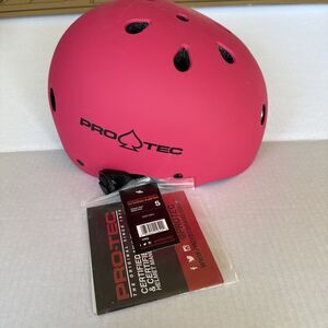 NEW W Tags Protec Jr.Classic Youth Sz Small Matte Pink Helmet Skateboarding Spor